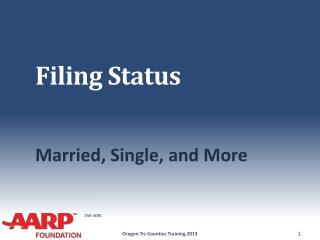 Filing Status