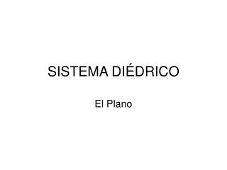 sistema di drico