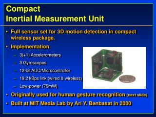 Compact Inertial Measurement Unit