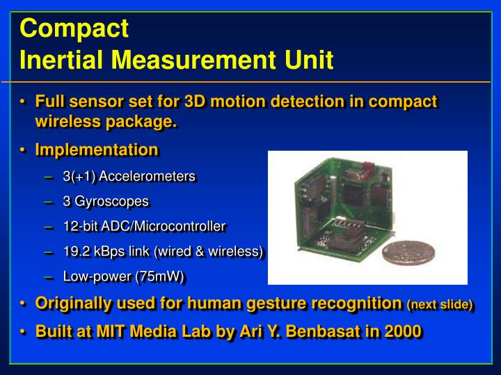 compact inertial measurement unit