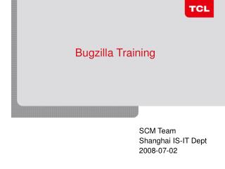 SCM Team Shanghai IS-IT Dept 2008-07-02