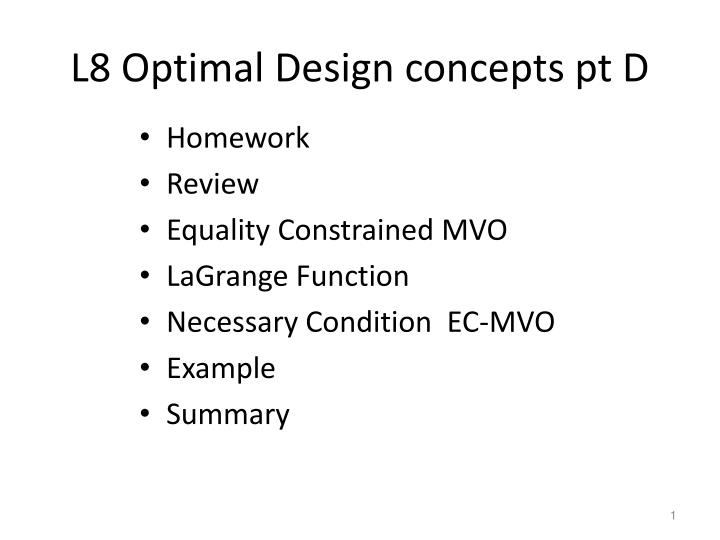 l8 optimal design concepts pt d