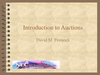 Introduction to Auctions