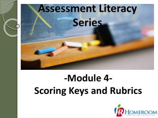 Assessment Literacy Series