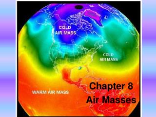 Chapter 8 Air Masses