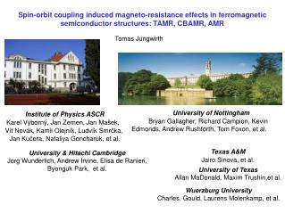 Spin-orbit coupling induced magneto-resistance effects in ferromagnetic