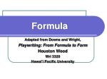 Formula - slide 1