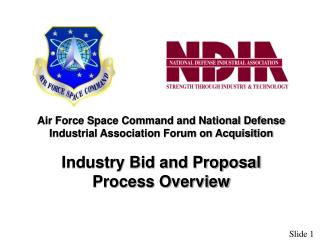 Air Force Space Command and National Defense Industrial Association Forum on Acquisition