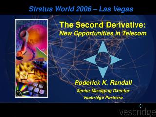 The Second Derivative: New Opportunities in Telecom