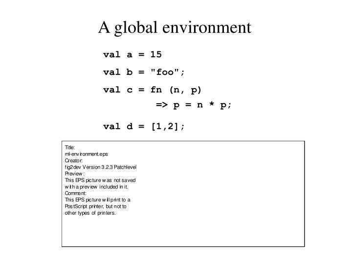 a global environment