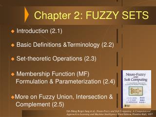 Chapter 2: FUZZY SETS