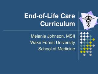 End-of-Life Care Curriculum