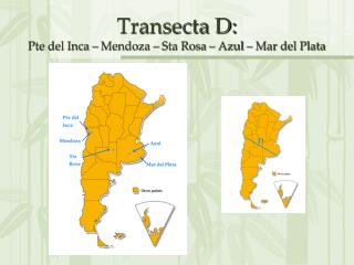 transecta d pte del inca mendoza sta rosa azul mar del plata