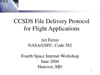 ccsds file delivery protocol for flight applications