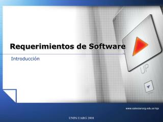 requerimientos de software