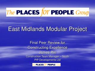 East Midlands Modular Project