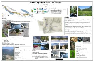 I-90 Snoqualmie Pass East Project