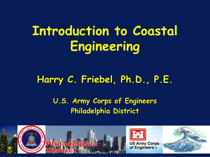 introduction to coastal engineering