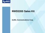 NWD2205 Sales Kit - slide 1