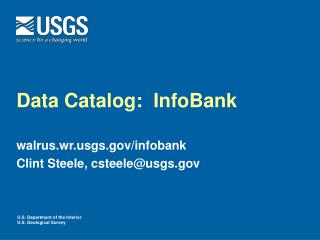 Data Catalog: InfoBank