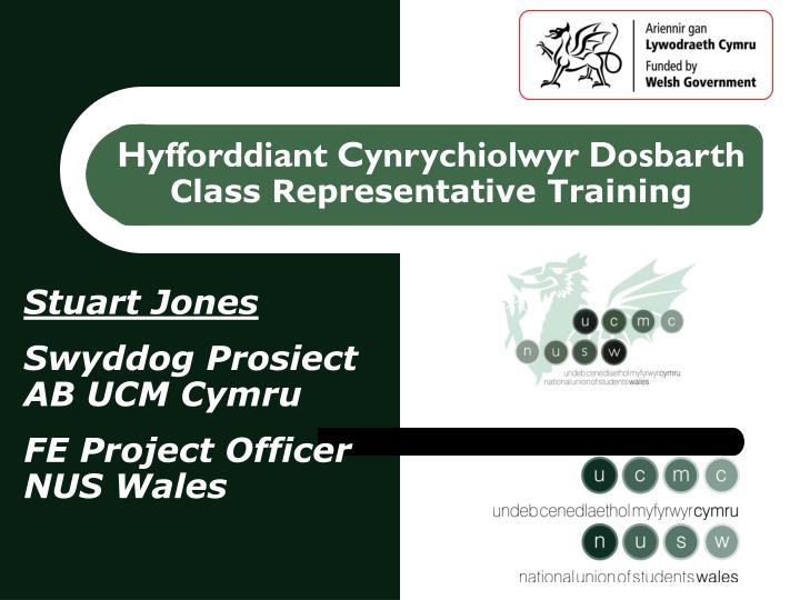 hyfforddiant cynrychiolwyr dosbarth class representative training