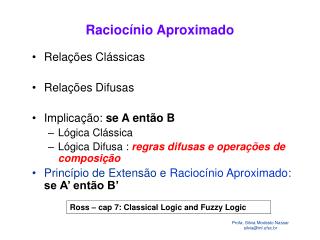 racioc nio aproximado