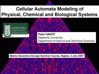 Cellular Automata Modeling of Physical, Chemical and Biological Systems
