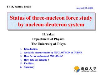 Status of three-nucleon force study by nucleon-deuteron system