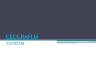 geografija