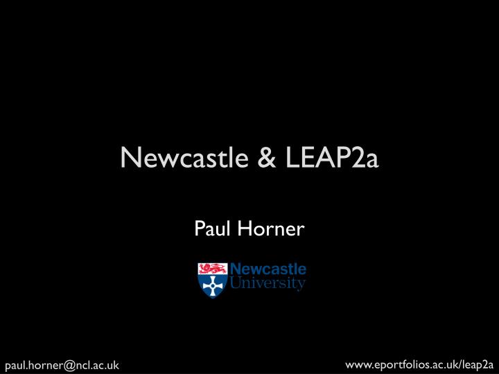 newcastle leap2a