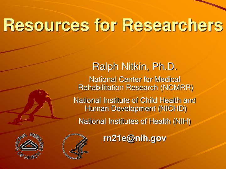 resources for researchers