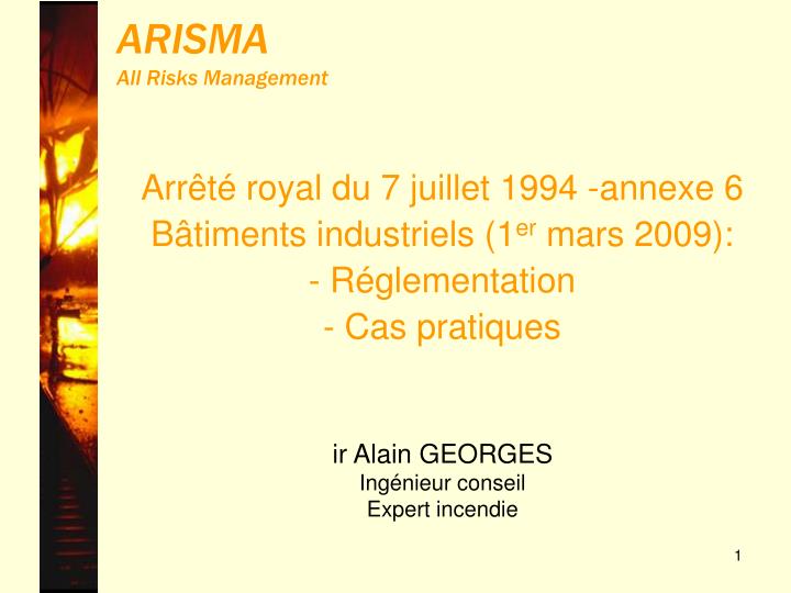 arisma all risks management