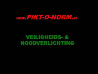 veiligheids noodverlichting