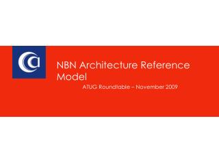 NBN Architecture Reference Model