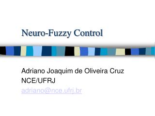 Neuro-Fuzzy Control