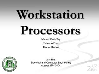 Workstation Processors
