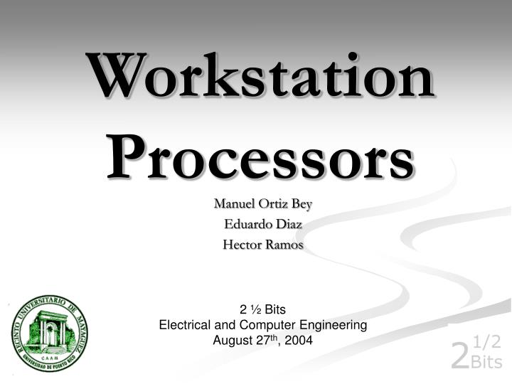 workstation processors