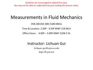 Instructor: Lichuan Gui lichuan-gui@uiowa lcgui