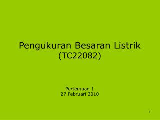 PPT - Besaran Dan Pengukuran PowerPoint Presentation, Free Download ...