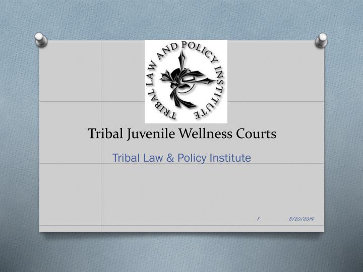 tribal juvenile wellness courts