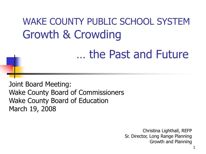 wake county public school system growth crowding the past and future