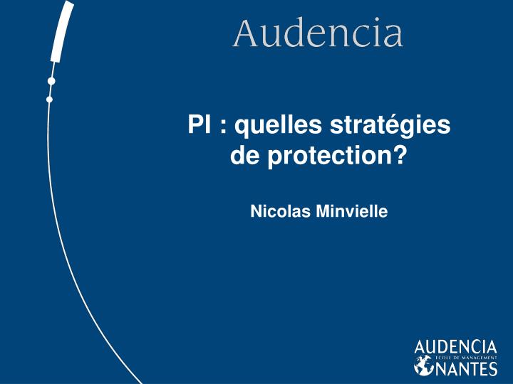 pi quelles strat gies de protection nicolas minvielle