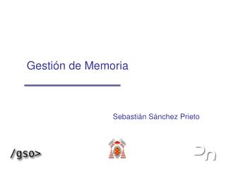 gesti n de memoria