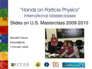 Slides on U.S. Masterclass 2009-2010 Kenneth Cecire kcecire@ndu 1-574-631-3343