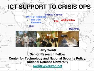 ICT SUPPORT TO CRISIS OPS