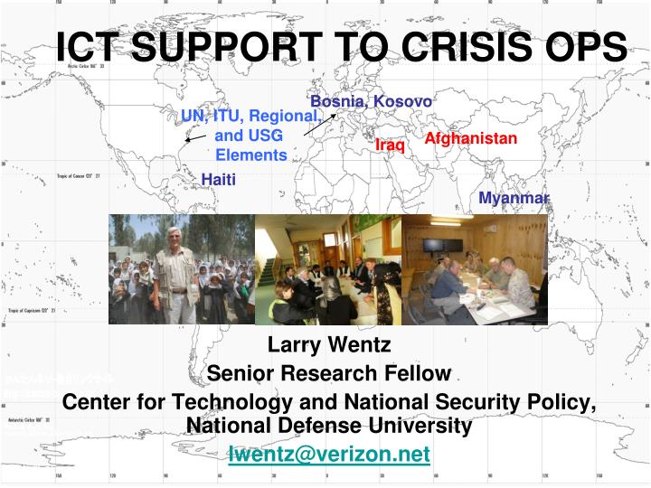 ict support to crisis ops