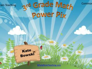 3 rd Grade Math Power Pix