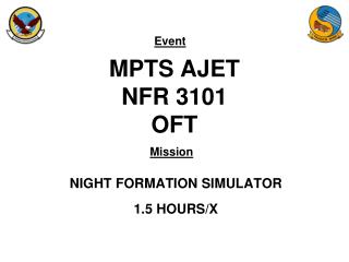 MPTS AJET NFR 3101 OFT