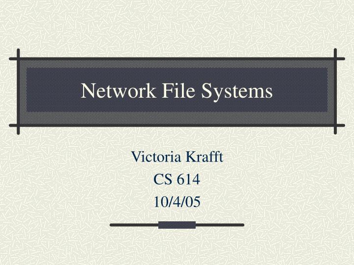 network file systems