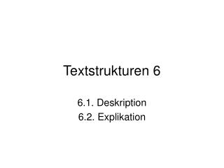 textstrukturen 6